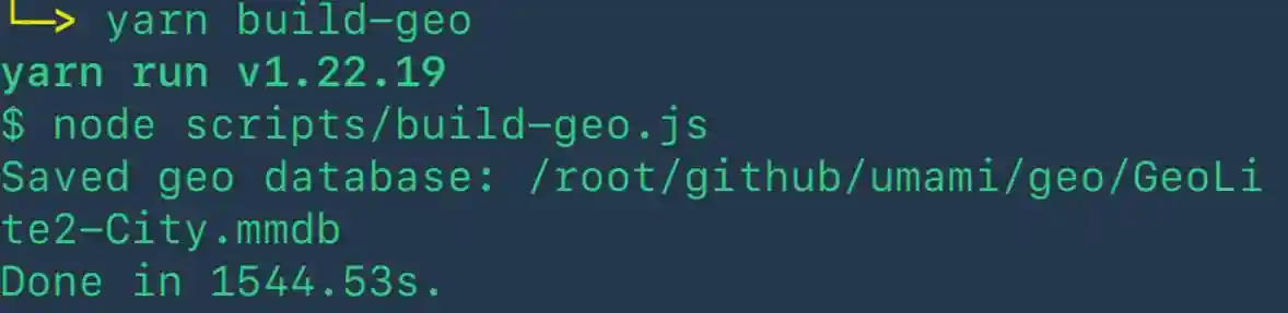 Download GeoIP database